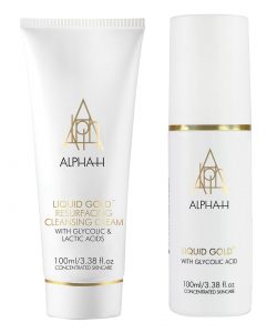 Alpha H Liqid Gold Resurfacing Cleansing Cream & Liquid Gold