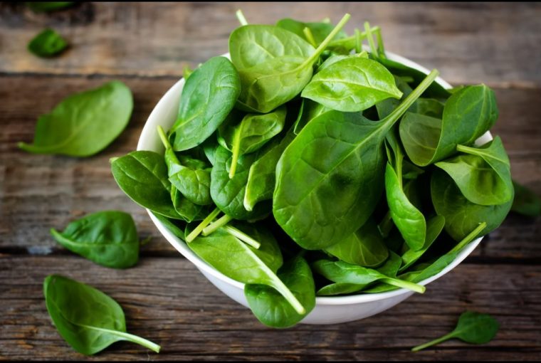 Spinach Rich in Vitamin A & C