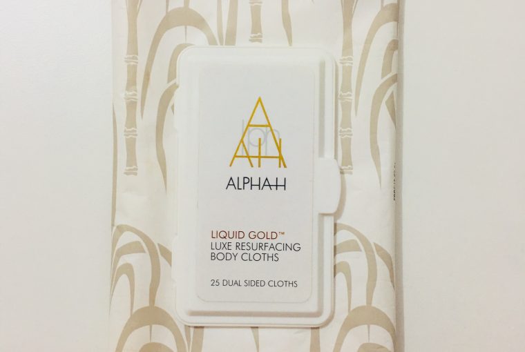 ALPHA-H LIQUID GOLD LUXE RESURFACING BODY CLOTHS