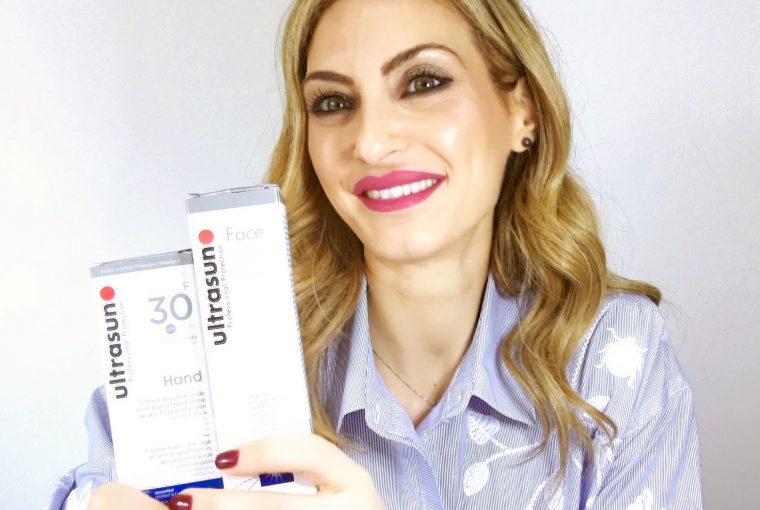 Christina Maria Kyriakidou & Ultrasun Anti-Pigmentation Formula