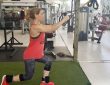 Christina Maria Kyriakidou Lunge in the Gym
