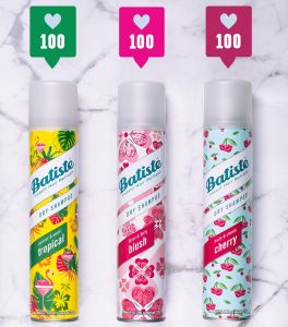 Batiste Dry Shampoo Range