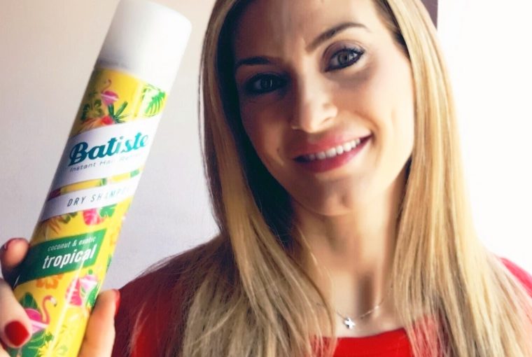 Christina Maria Kyriakidou & Batiste Dry Shampoo Tropical