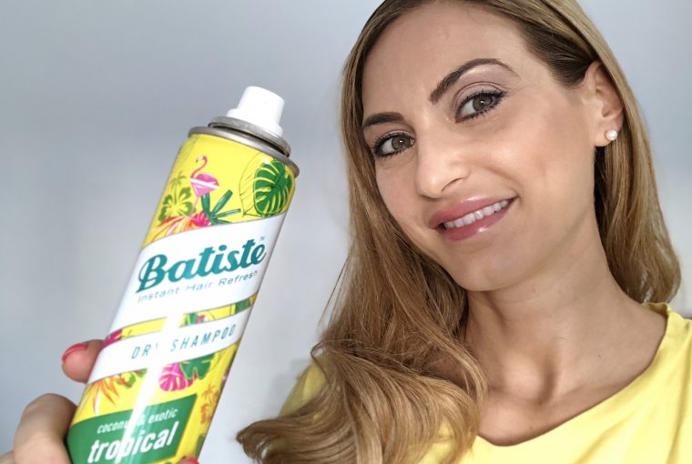 Christina Maria Kyriakidou & Batiste Tropical Dry Shampoo