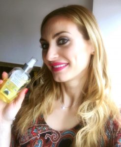 Christina Maria Kyriakidou & Organic Argan Oil.