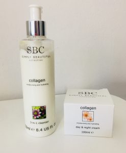 SBC Collagen Cleanser & SBC Collagen Day & Night Cream