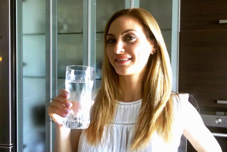 Christina Maria Kyriakidou Drink 10-12 Glasses Per Day