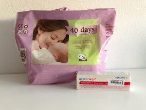 40 Days Maternity Pads & Octenisept Wound Gel