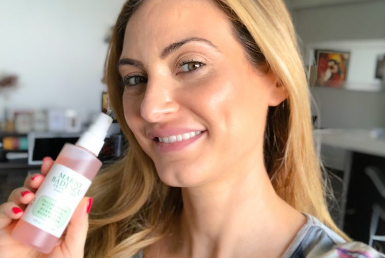 Christina Maria Kyriakidou Mario Badescu Facial Spray