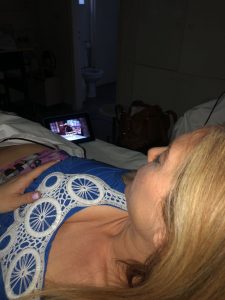 Christina Maria Kyriakidou Watching Friends During Child Birth