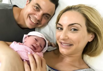 Christina Maria Kyriakidou With Her New Baby Girl