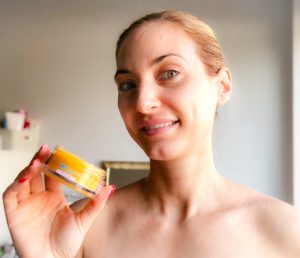 Christina Maria Kyriakidou & The Organic Pharmacy Carrot Butter Cleanser