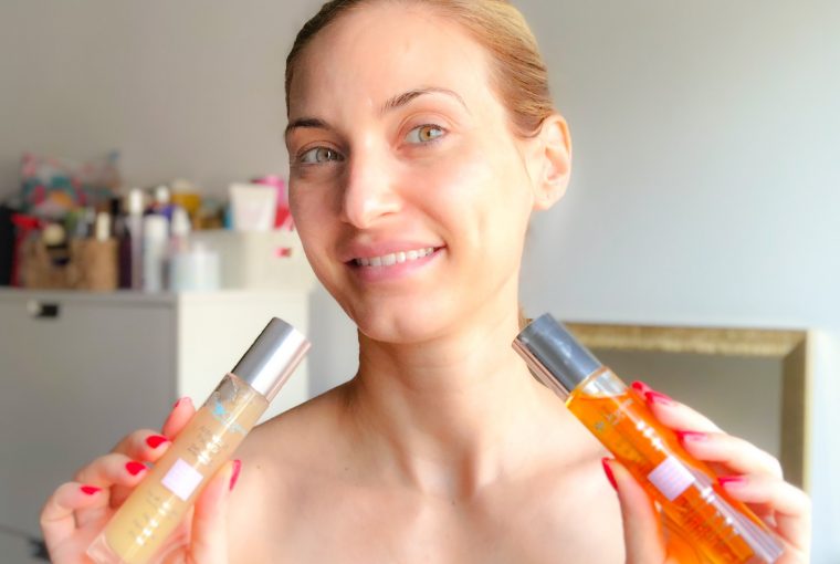 Christina Maria Kyriakidou & The Organic Pharmacy Antioxidant Face Serum & Gel