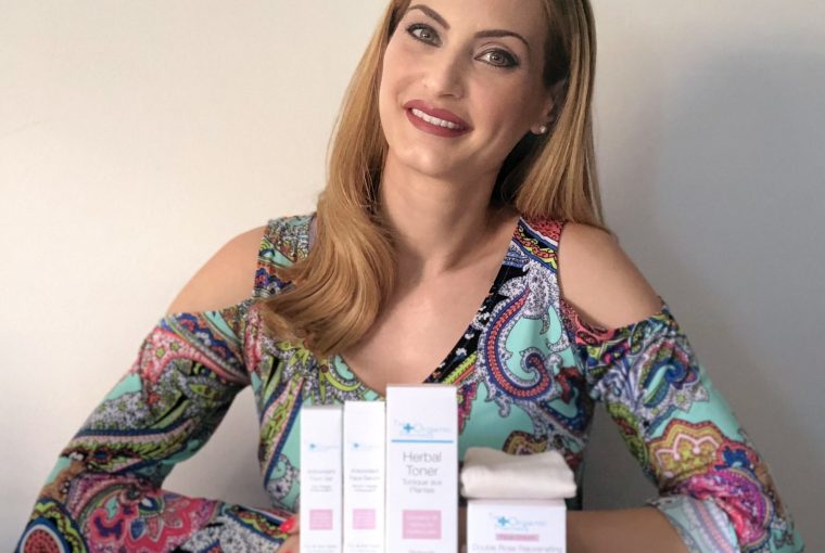 Christina Maria Kyriakidou & The Organic Pharmacy Range