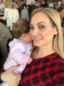 Christina Maria Kyriakidou with #babykyriakidou