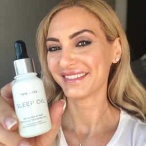 Christina Maria Kyriakidou & TAN-LUXE Sleep Oil