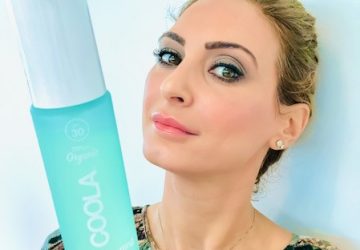 Christina Maria Kyriakidou & Coola Setting Makeup Spray SPF30