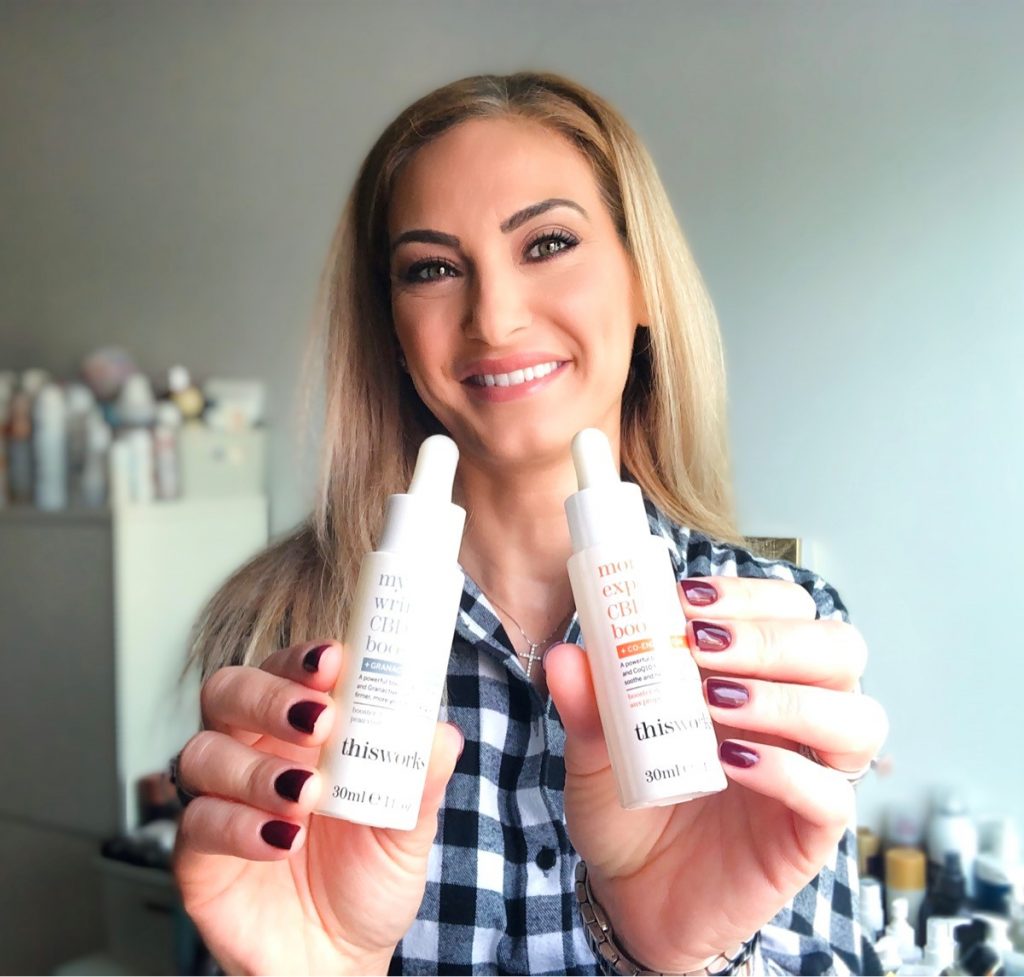 Christina Maria Kyriakidou & This Works CBD Skin Boosters