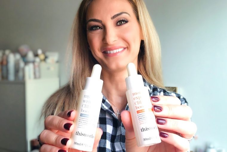 Christina Maria Kyriakidou & This Works CBD Skin Boosters