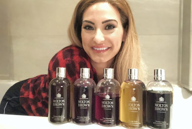 Molton Brown Winter Shower Routine Secrets in Beauty Christina Maria Kyriakidou